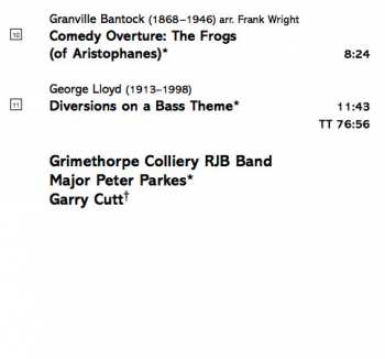 CD The Grimethorpe Colliery Band: Brass From The Masters Volume 2 326207