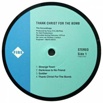 LP The Groundhogs: Thank Christ For The Bomb 60504