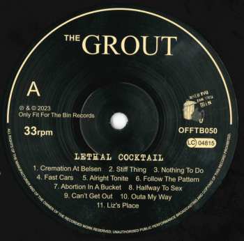 LP/CD The Grout: Lethal Cocktail  425746