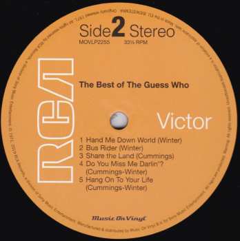 LP The Guess Who: The Best Of The Guess Who 4441