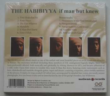 CD The Habibiyya: If Man But Knew DIGI 96505