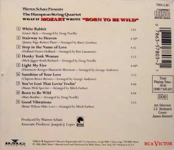 CD The Hampton String Quartet: What If Mozart Wrote "Born To Be Wild"