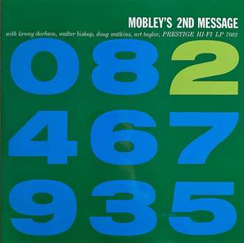 LP The Hank Mobley Quintet: Mobley's 2nd Message LTD 537594