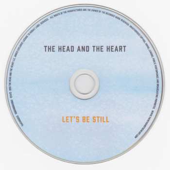 CD The Head And The Heart: Let's Be Still DIGI 274408