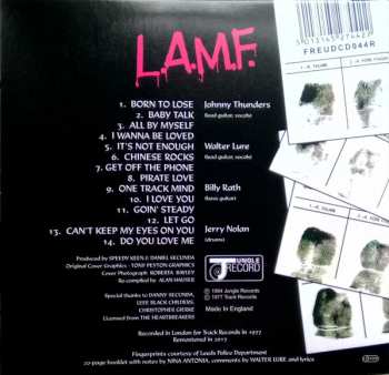 CD The Heartbreakers: L.A.M.F. (The Lost '77 Mixes) 195510