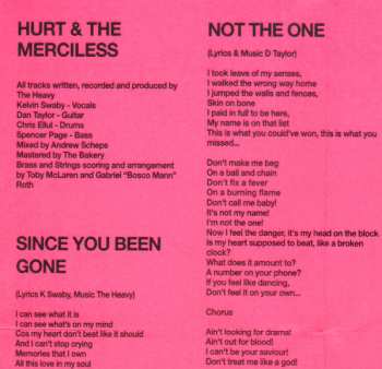 CD The Heavy: Hurt & The Merciless 236040