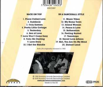 CD The Heptones: Back On Top / In A Dancehall Style 94667