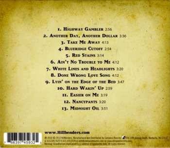CD The HillBenders: Down To My Last Dollar 122156