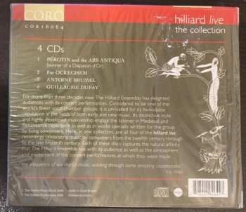 4CD The Hilliard Ensemble: Hilliard Live The Collection: 1 Perotin And The Ars Antiqua, 2 For Ockeghem, 3 Antoine Brumel, 4 Guillaume Dufay  431173