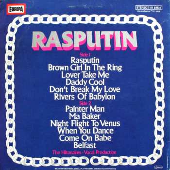 LP The Hiltonaires: Rasputin