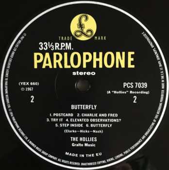 2LP The Hollies: Butterfly 389217
