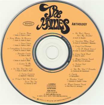 CD The Hollies: Epic Anthology: From The Original Master Tapes 507574