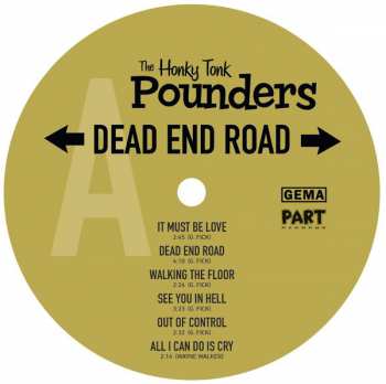 LP The Honky Tonk Pounders: Dead End Road 84560