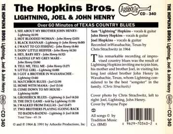 CD The Hopkins Brothers: The Hopkins Brothers (Joel, Lightning & John Henry) 518771