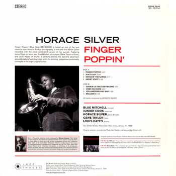 LP The Horace Silver Quintet: Finger Poppin' DLX | LTD 59506