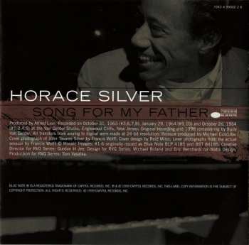CD The Horace Silver Quintet: Song For My Father (Cantiga Para Meu Pai) 396282
