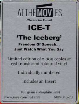 LP Ice-T: The Iceberg (Freedom Of Speech... Just Watch What You Say) LTD | NUM | CLR 17130