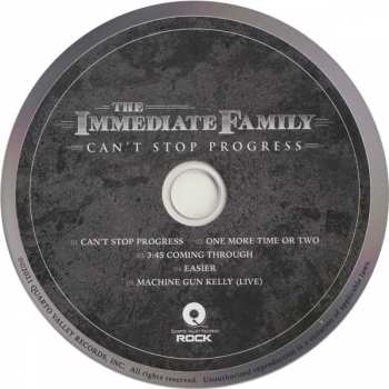 CD The Immediate Family: Can't Stop Progress 109086