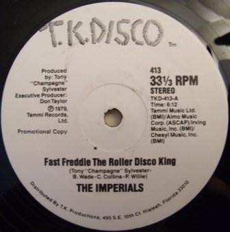 Album The Imperials: Fast Freddie The Roller Disco King