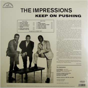LP The Impressions: Keep on Pushing LTD 319290