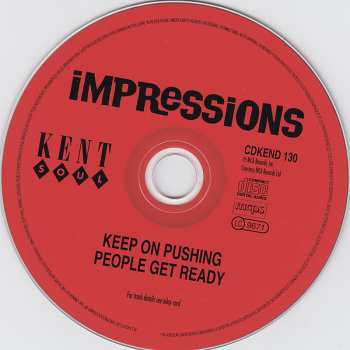 CD The Impressions: Keep On Pushing / People Get Ready 258622