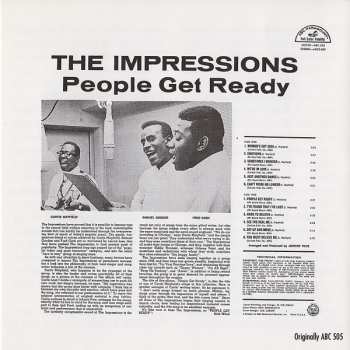 CD The Impressions: Keep On Pushing / People Get Ready 258622