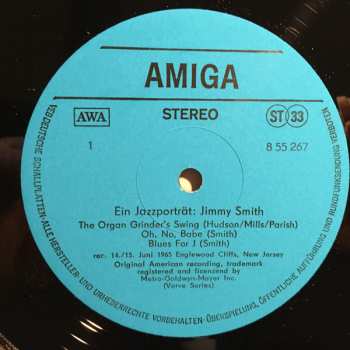 LP Jimmy Smith: Ein Jazzporträt 384367