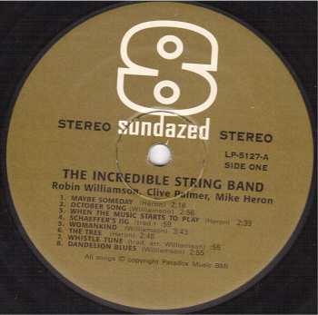 LP The Incredible String Band: The Incredible String Band 129538