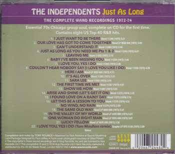 CD The Independents: Just As Long - The Complete Wand Recordings 1972-74 94979