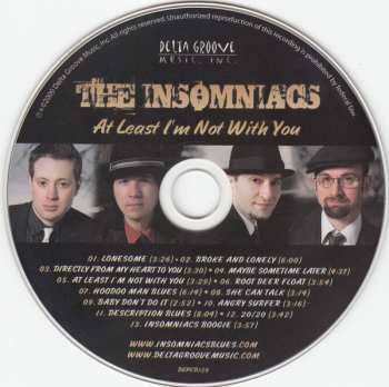 CD The Insomniacs: At Least I'm Not With You