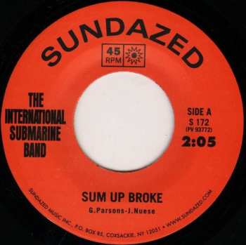 SP The International Submarine Band: Sum Up Broke 539801