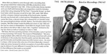 CD The Intruders: Ben-Lee Recordings 1963-65 503553