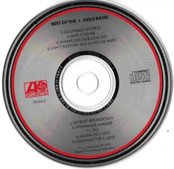 CD The J. Geils Band: Best Of The J. Geils Band