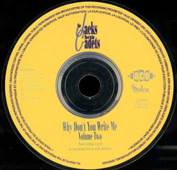 CD The Jacks: The Jacks Meet The Cadets: Why Don't You Write Me? 103248