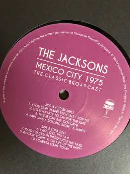 2LP The Jacksons: Mexico City 1975 (The Classic Broadcast) 382993