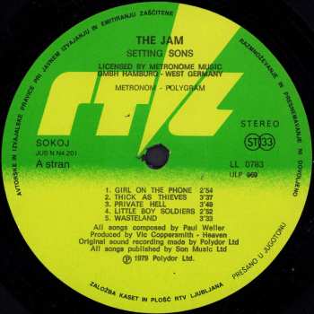 LP The Jam: Setting Sons