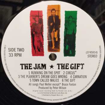 LP The Jam: The Gift 14057
