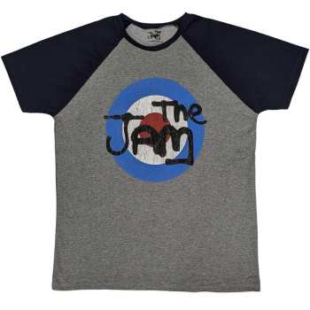 Merch The Jam: The Jam Unisex Raglan T-shirt: Vintage Logo (small) S