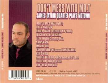 CD The James Taylor Quartet: Don't Mess With Mr. T: James Taylor Quartet Plays Motown 102123