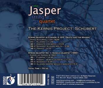 CD Jasper String Quartet: The Kernis Project: Schubert