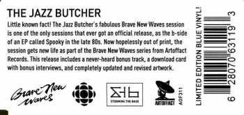 LP The Jazz Butcher: Brave New Waves Session LTD | CLR 399220
