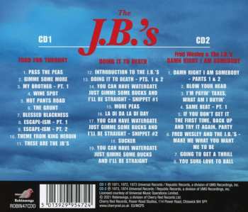 2CD The J.B.'s: Food For Thought / Doing It To Death / Damn Right I Am Somebody 103066