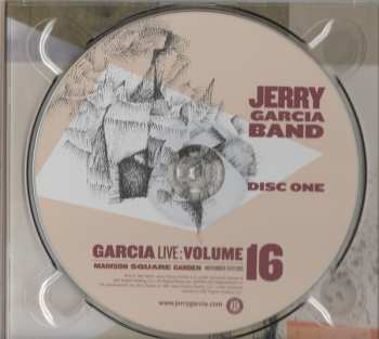 3CD The Jerry Garcia Band: GarciaLive Volume 16, Madison Square Garden, November 15th, 1991 123597