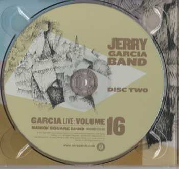 3CD The Jerry Garcia Band: GarciaLive Volume 16, Madison Square Garden, November 15th, 1991 123597