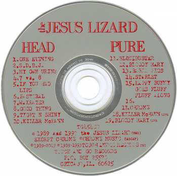 CD The Jesus Lizard: Head/Pure 300858