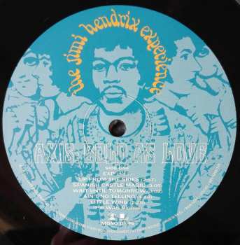 LP The Jimi Hendrix Experience: Axis: Bold As Love 3255