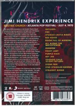 DVD The Jimi Hendrix Experience: Electric Church (Atlanta Pop Festival July 4, 1970) 10893