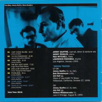 CD The Jimmy Giuffre 4: Ad Lib