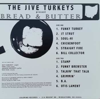 LP The Jive Turkeys: Bread & Butter CLR 379405