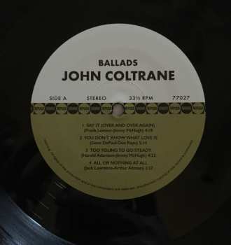 LP/CD The John Coltrane Quartet: Ballads LTD 155723